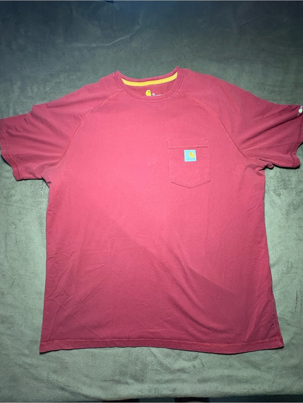 Carhartt red pocket tee - Size Extra Large ❤️🛠️